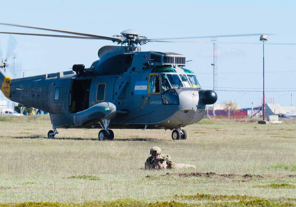 Armada Argentina Helicoptero RIo Grande